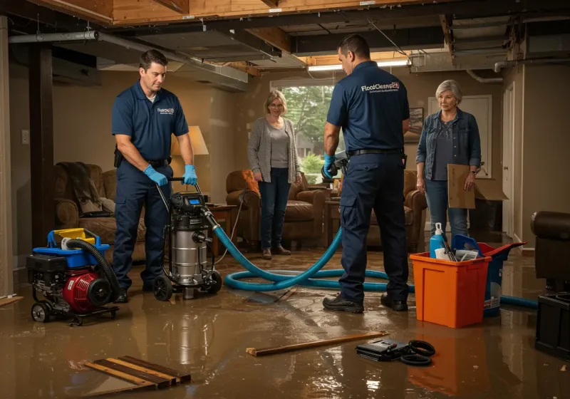 Basement Water Extraction and Removal Techniques process in Charlotte Court House, VA