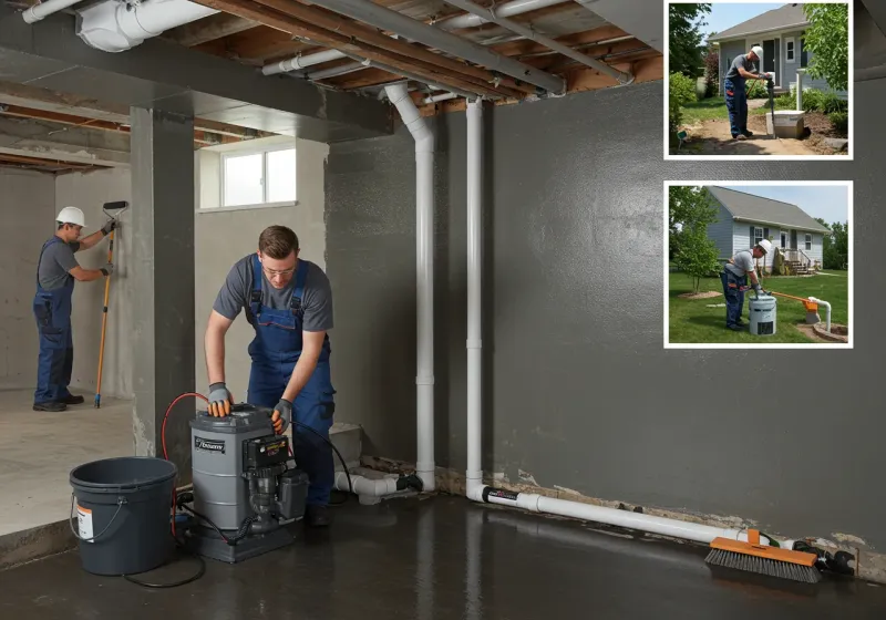 Basement Waterproofing and Flood Prevention process in Charlotte Court House, VA